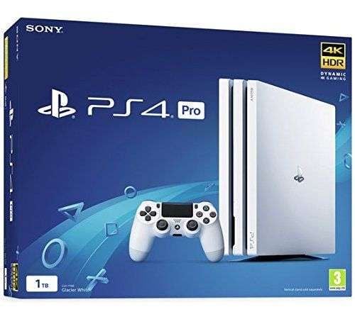 Playstation 4 Pro 1TB White Console - NOW INCLUDES FREE GOD OF WAR (GOW)