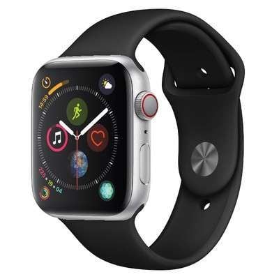 Silver aluminium apple watch online