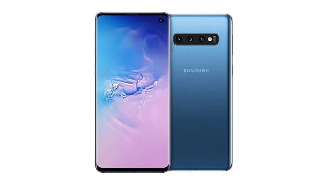 Samsung Galaxy S10 online 128 GB in Prism Blue Unlocked