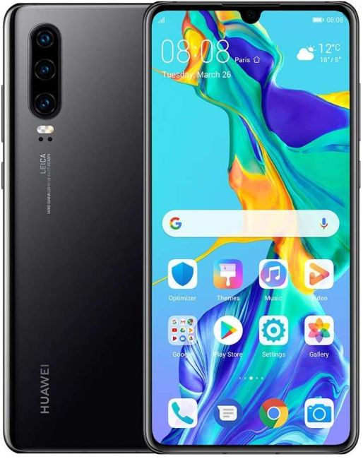 Huawei P30 (Black 128GB) - Unlocked - Excellent